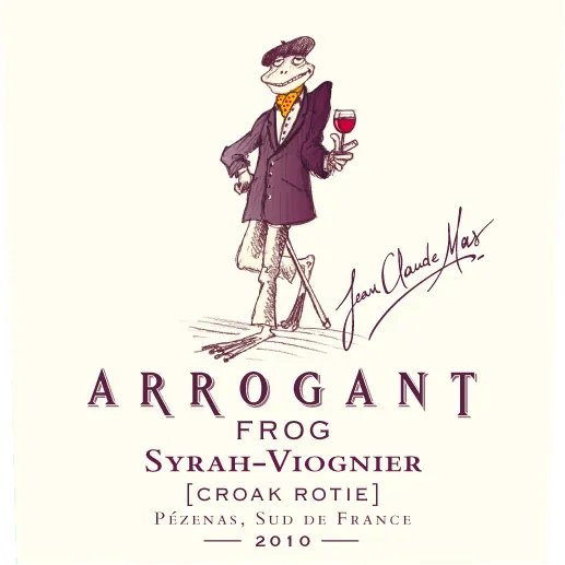 Croak Rotie Syrah-Viognier Bottle