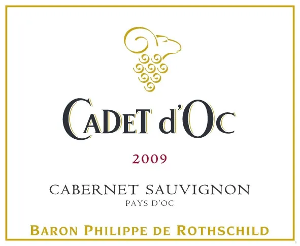 Cadet d'Oc Cabernet Sauvignon Bottle