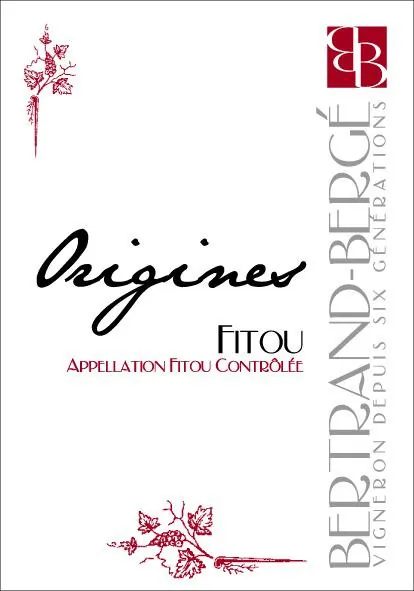 Fitou Origines Bottle