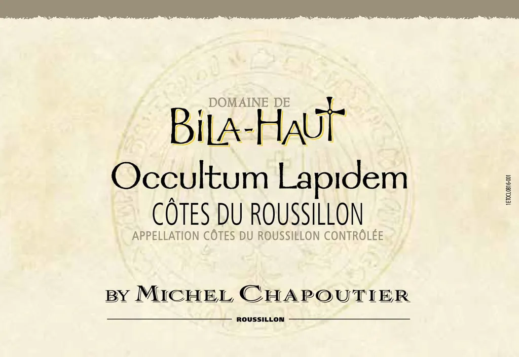 Occultum Lapidem Blanc Bottle