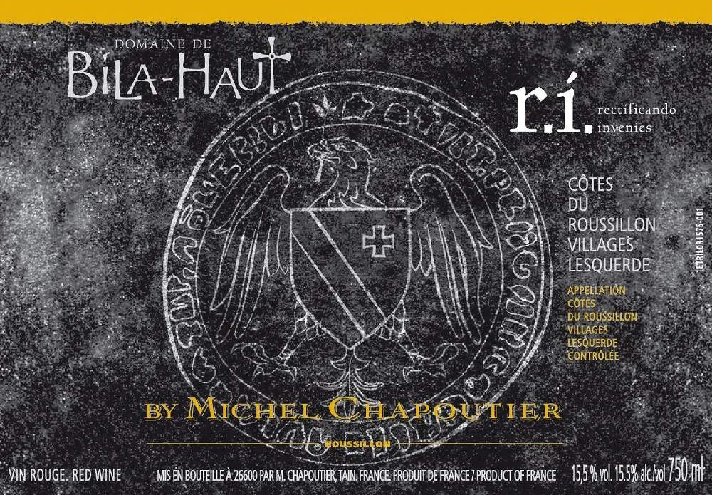 r.i. Cotes du Roussillon Villages Bottle