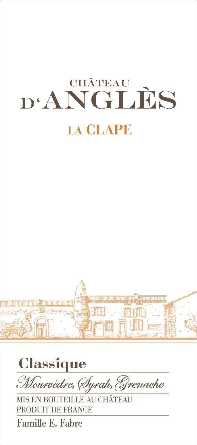 La Clape Classique Rose Bottle