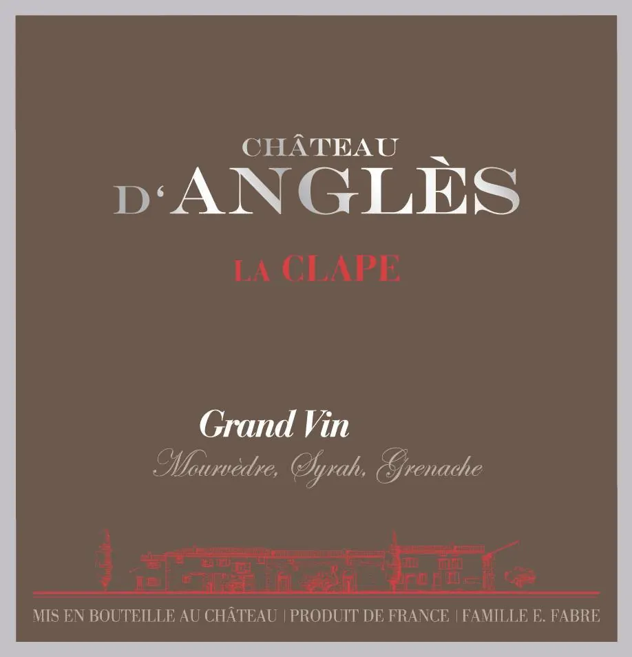 La Clape Grand Vin Rouge Bottle