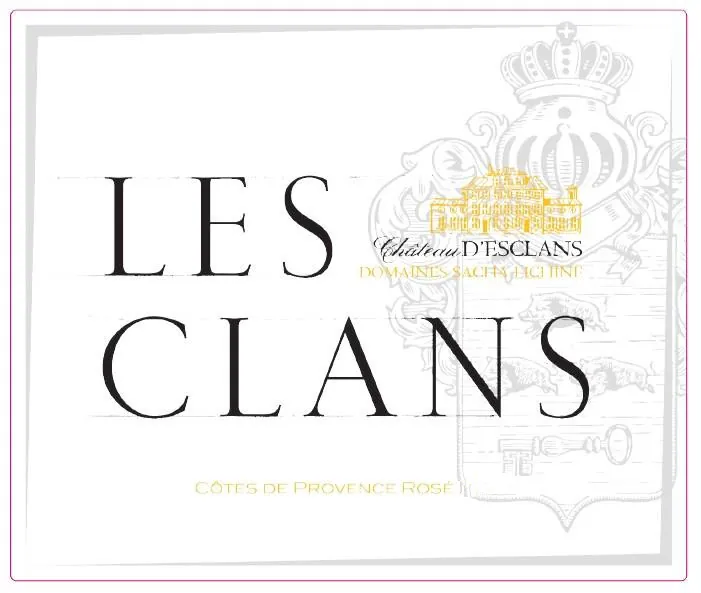 Les Clans Rose Bottle