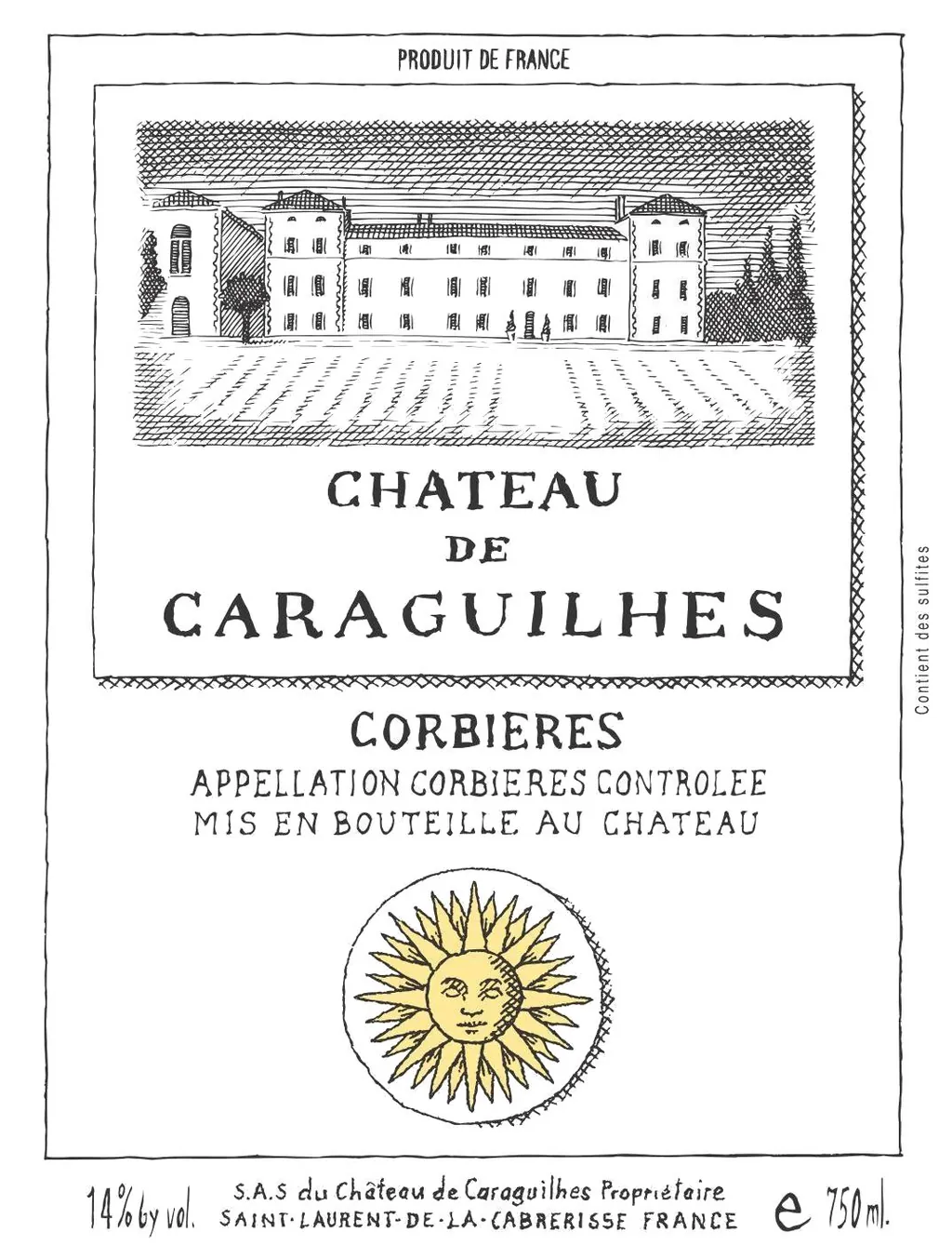 Corbieres Rose Bottle