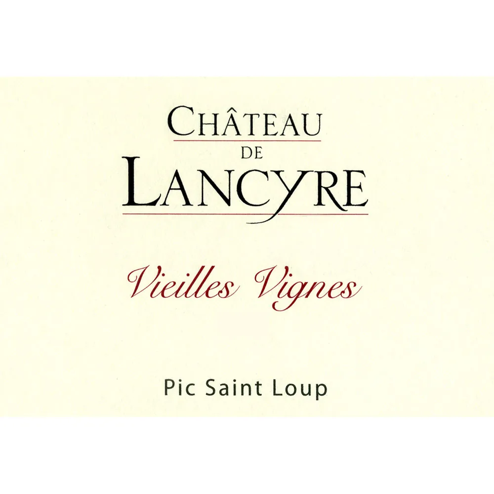 Pic St. Loup Rouge Vieilles Vignes Bottle