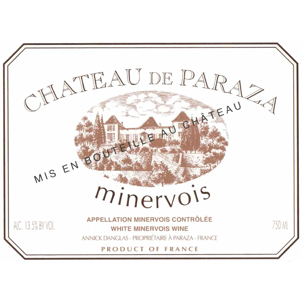 Minervois Blanc Bottle