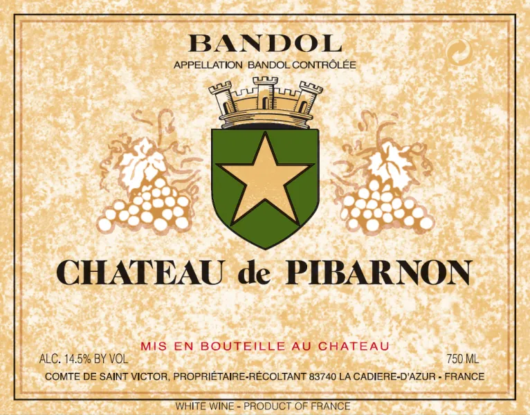 Bandol Blanc Bottle