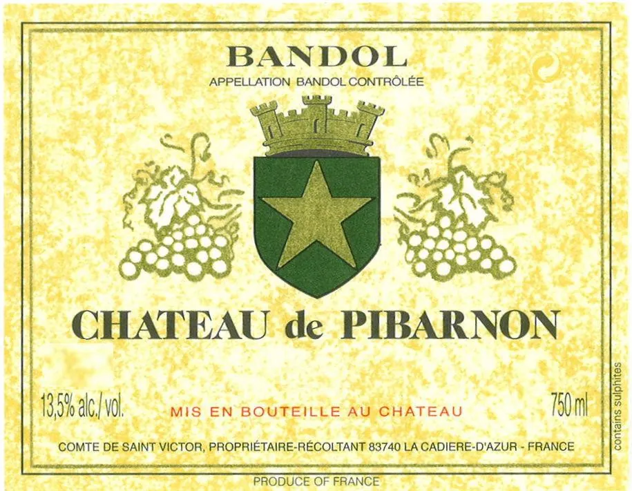 Bandol Rose Bottle