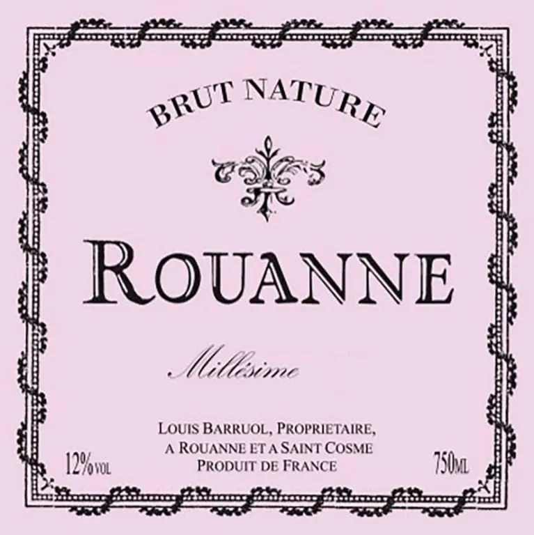 Brut Nature Rose Bottle