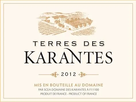 Languedoc Terre des Karantes Bottle