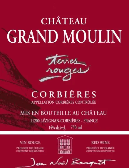 Corbieres Terres Rouges Bottle