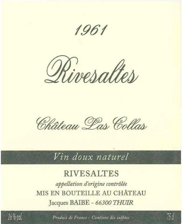 Rivesaltes Bottle