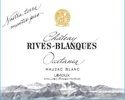 Limoux Occitania Mauzac Cuvee Bottle