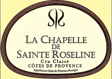 La Chapelle de Sainte Roseline Rouge Bottle