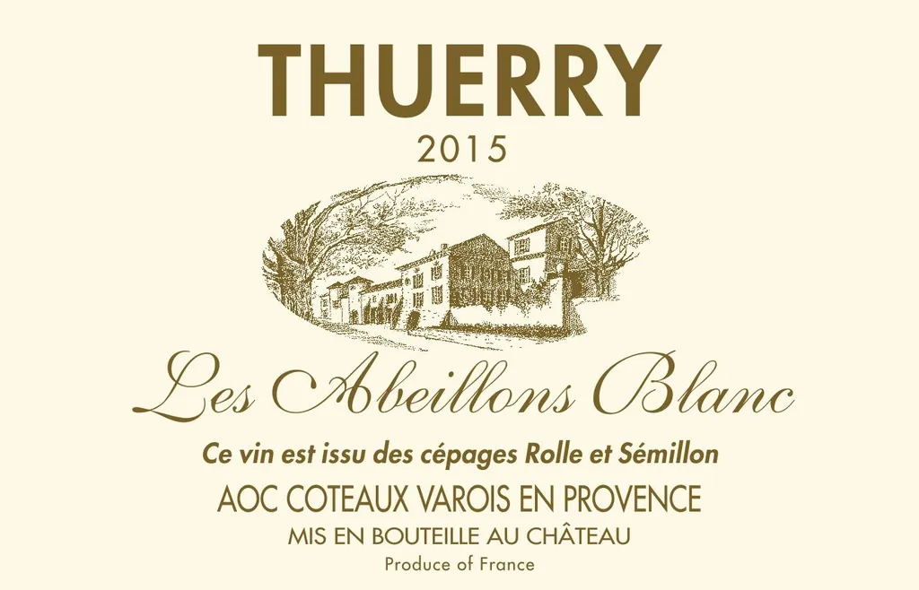 Coteaux Varois Les Abeillons Blanc Bottle