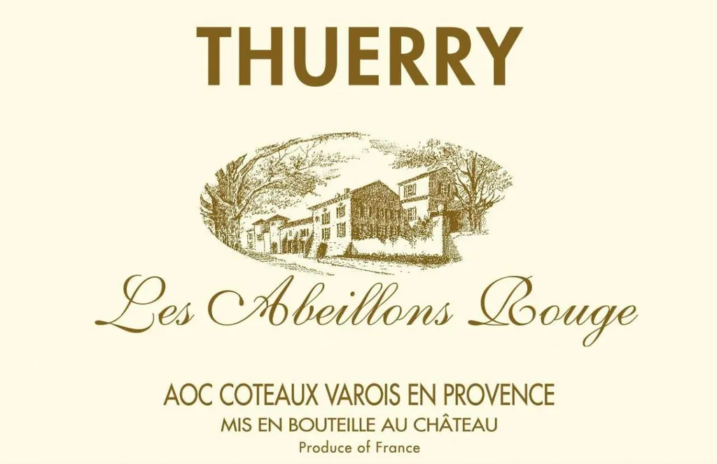 Coteaux Varois Les Abeillons Rouge Bottle