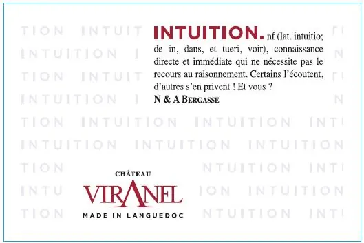 Saint-Chinian Intuition Red Bottle
