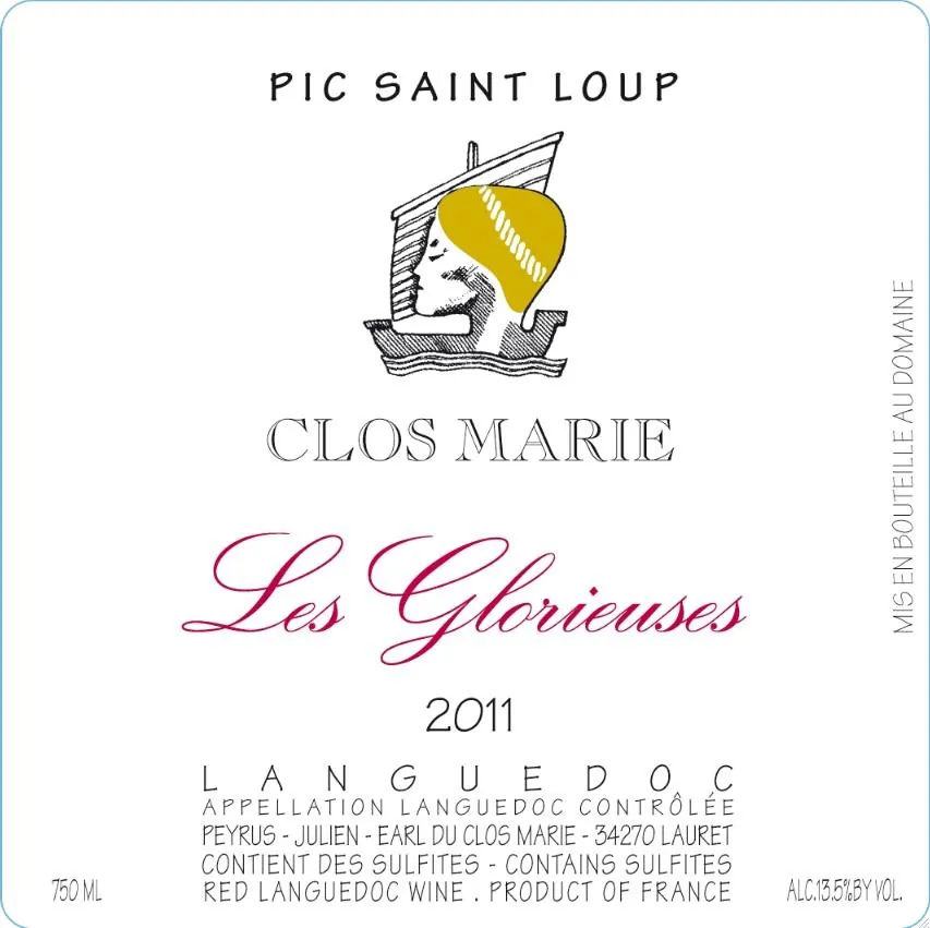 Les Glorieuses Bottle