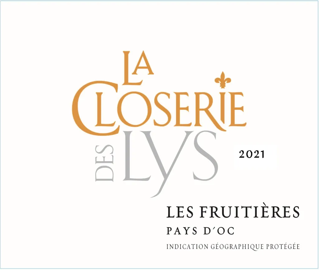Les Fruitieres Blanc Bottle