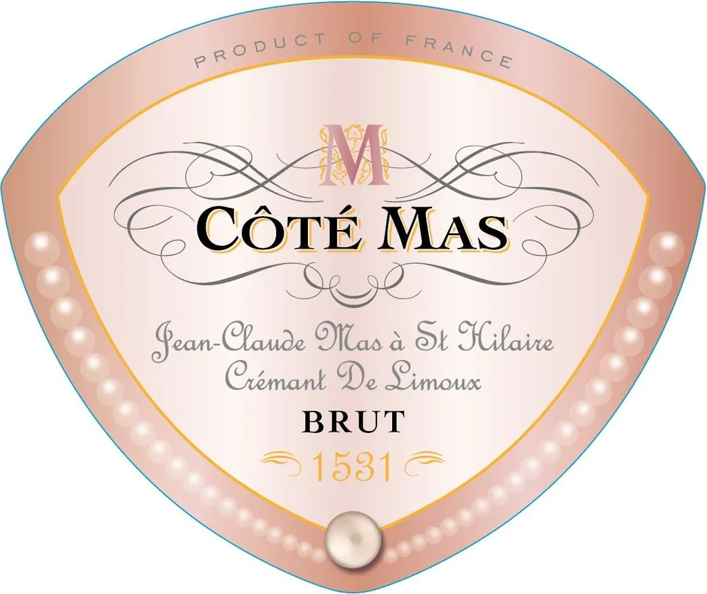 Cremant de Limoux Rose Brut Bottle
