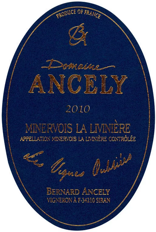 Minervois La Liviniere Les Vignes Oubliees Bottle
