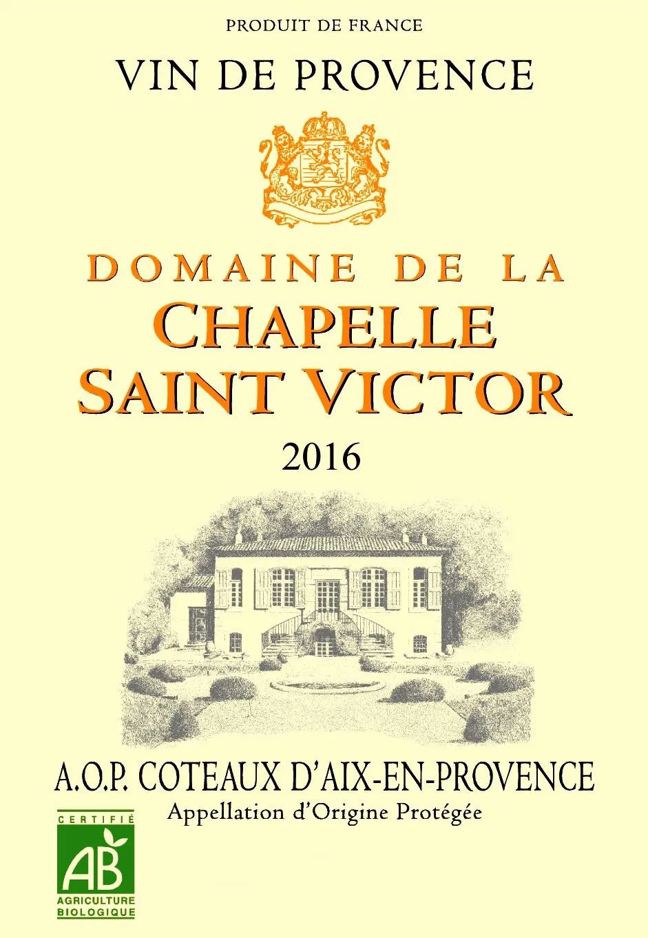 Coteaux d'Aix en Provence Rose Bottle