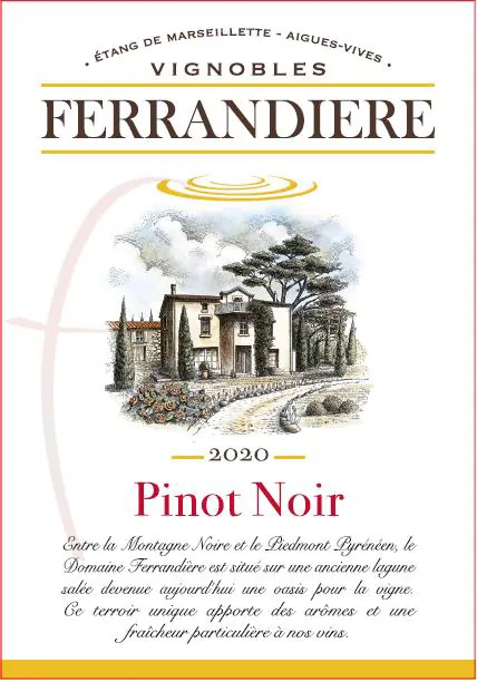 Pinot Noir Bottle