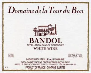 Bandol Blanc Bottle