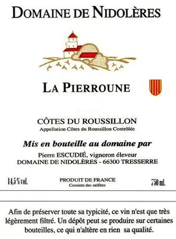 Cotes du Roussillon La Pierroune Bottle