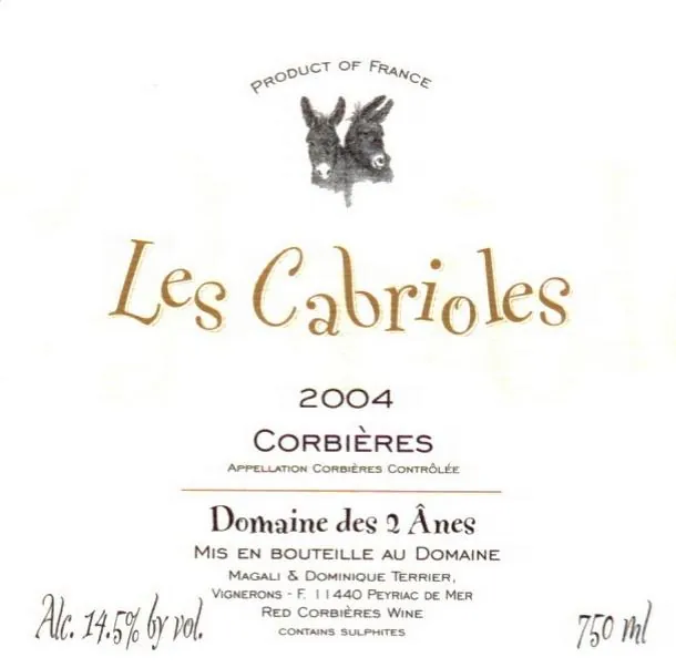 Corbieres Les Cabrioles Bottle