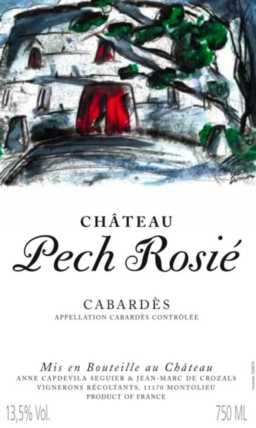 Cabardes Chateau Pech Rosie Bottle