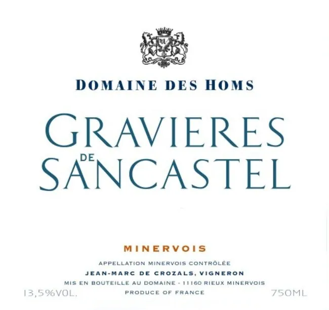 Minervois Gravieres de Sancastel Bottle
