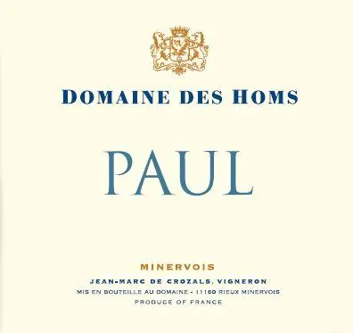 Minervois Paul Bottle