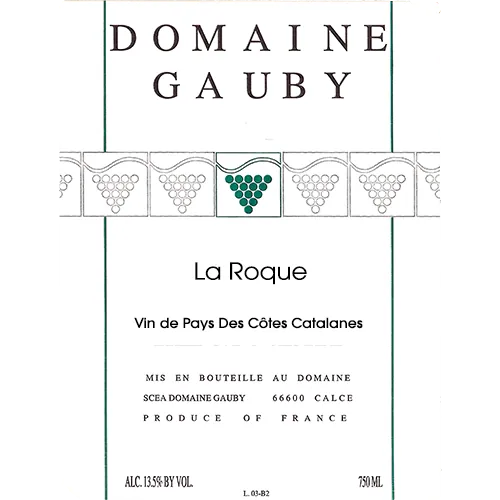 La Roque Cotes Catalanes Blanc Bottle