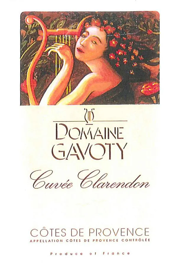 Cotes de Provence Cuvee Clarendon Rouge Bottle