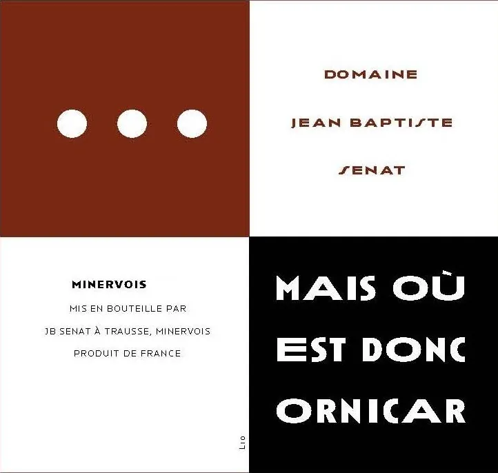 Minervois Mais ou est donc Ornicar Bottle