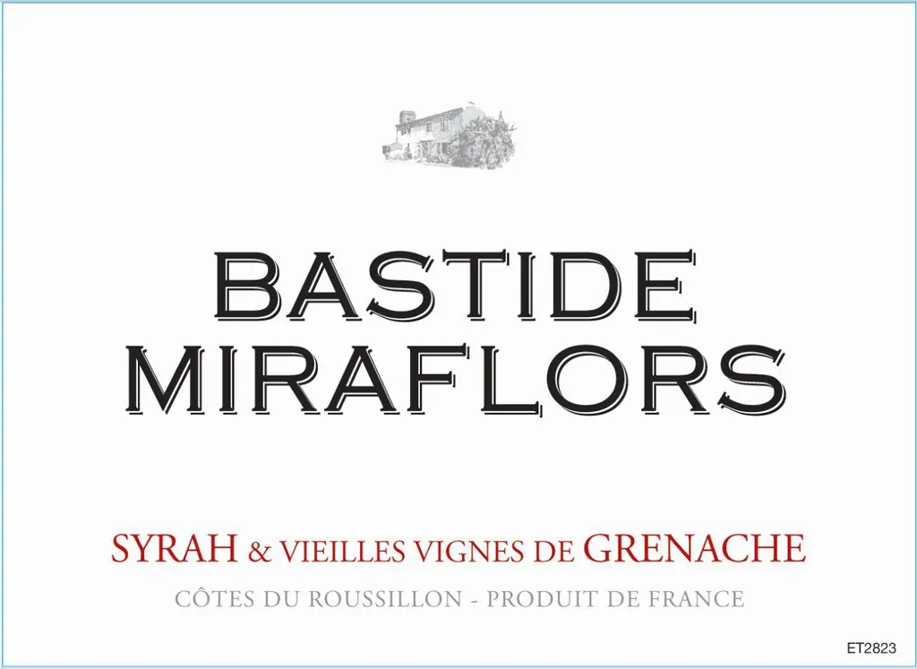 Bastide Miraflors Vieilles Vignes Bottle