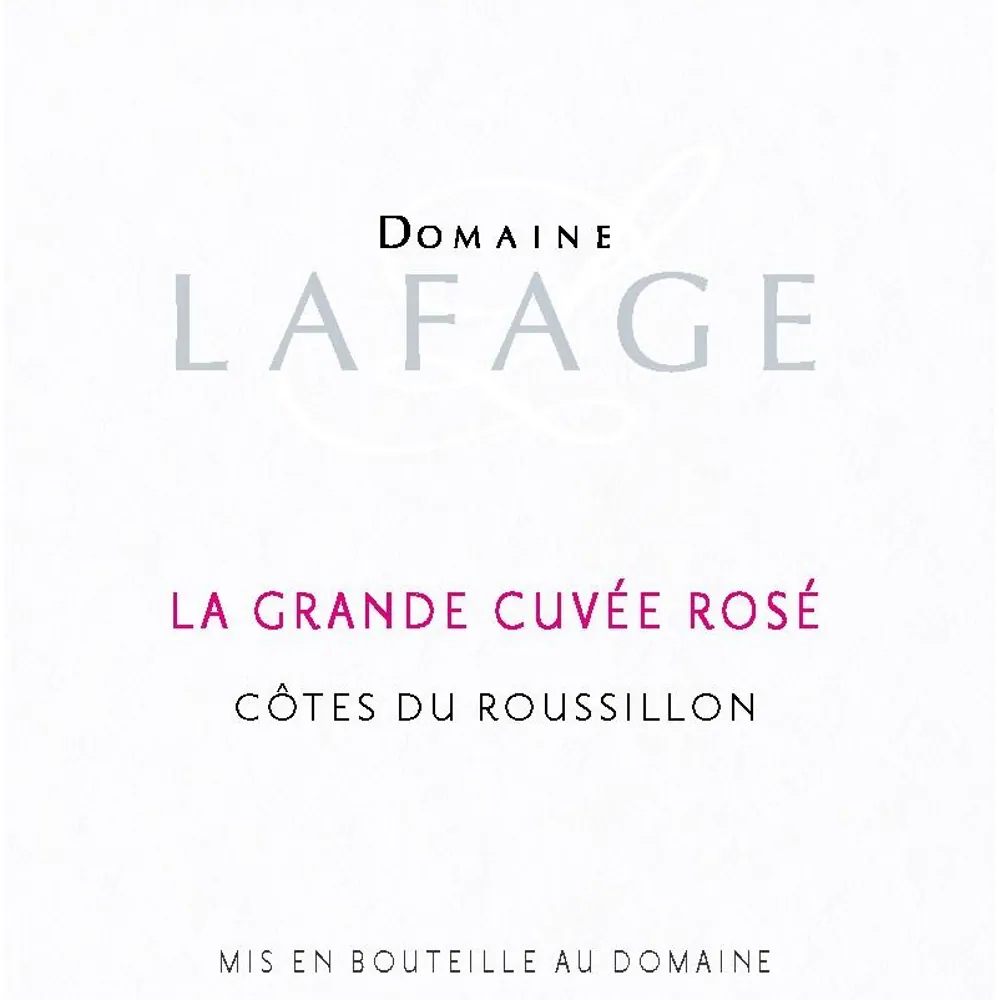 La Grande Cuvee Rose Bottle