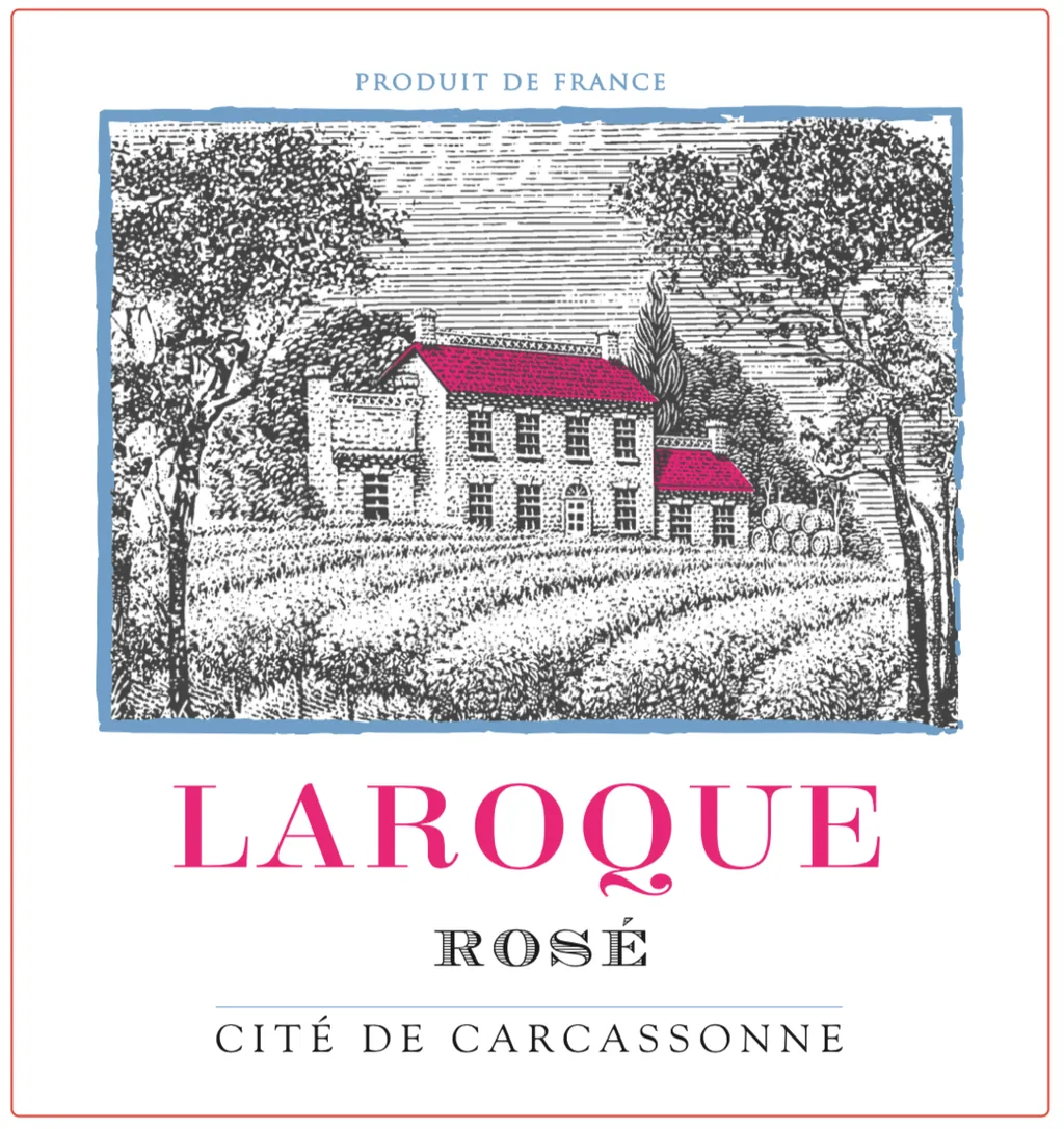 Cite de Carcassonne Rose Bottle