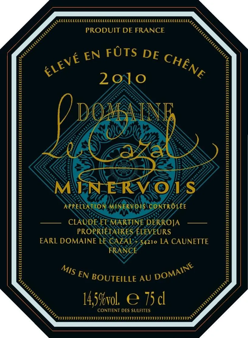 Minervois Cuvee Ambition Bottle