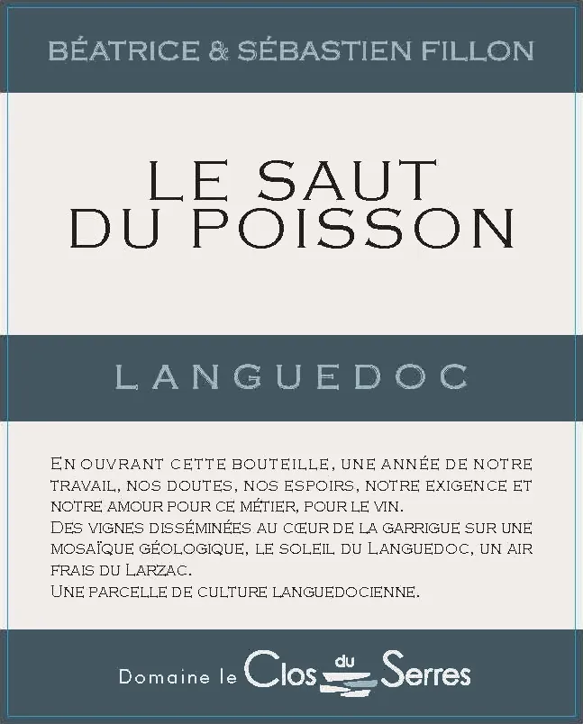 Languedoc Le Saut du Poisson Bottle
