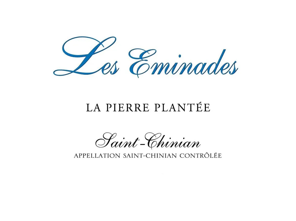 Saint-Chinian La Pierre Plantee Rouge Bottle