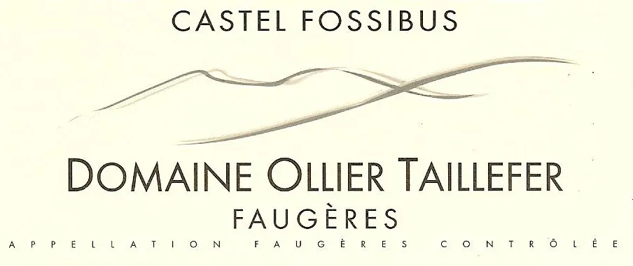 Faugeres Castel Fossibus Bottle
