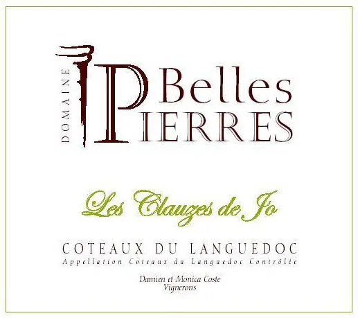 Coteaux du Languedoc Les Clauzes de Jo Blanc Bottle