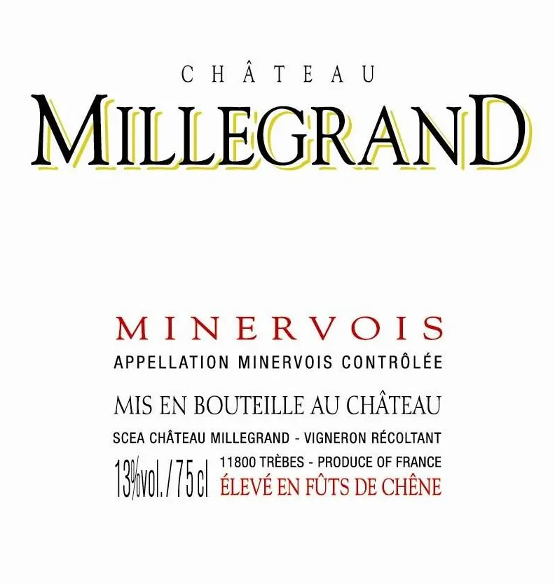 Chateau Millegrand Fut de Chene Bottle