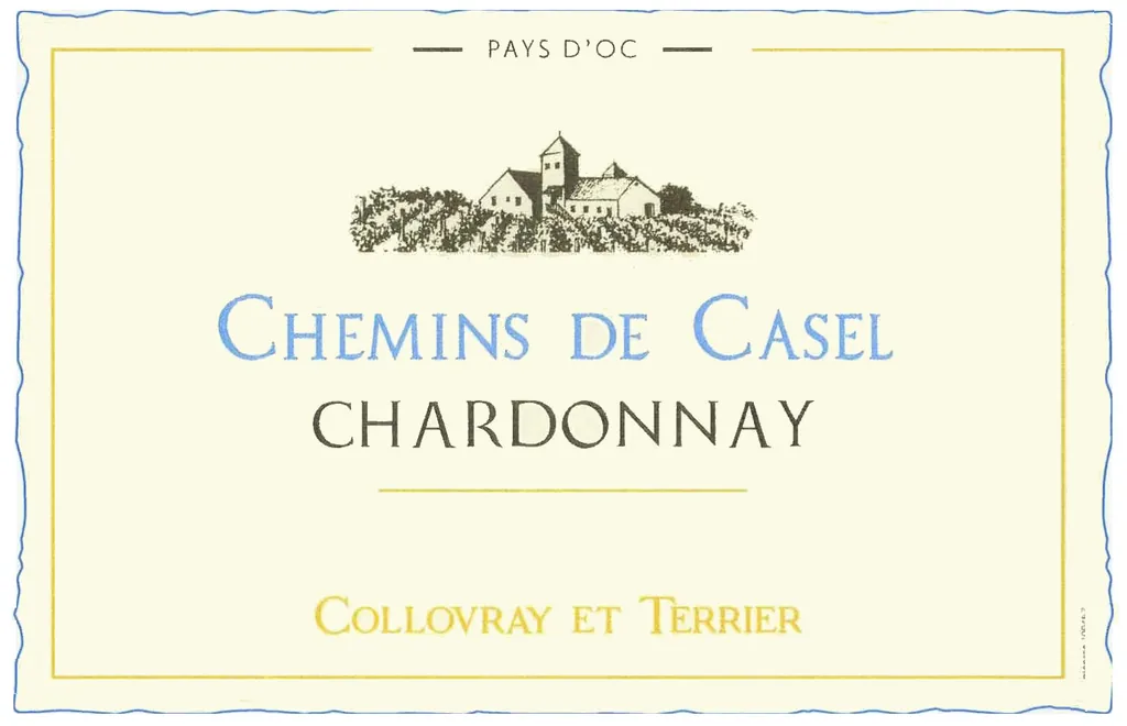 Pays d'Oc Chemins de Casel Chardonnay Bottle
