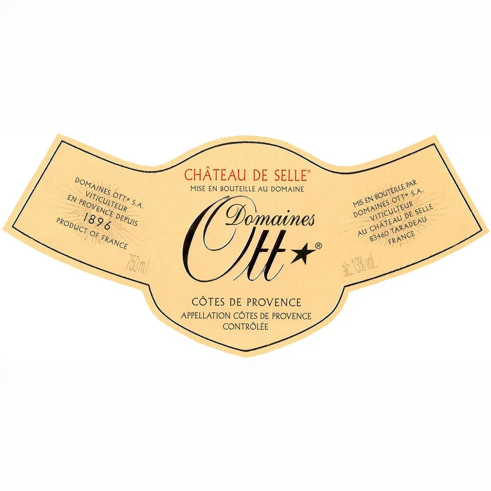 Chateau de Selle Cotes de Provence Rose Bottle