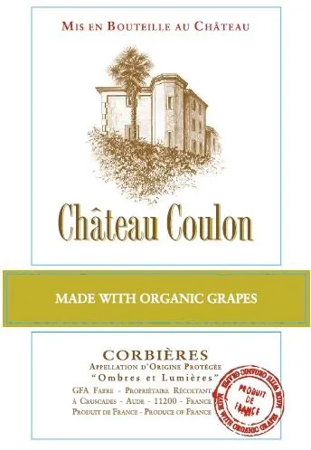 Chateau Coulon Corbieres Blanc Bottle