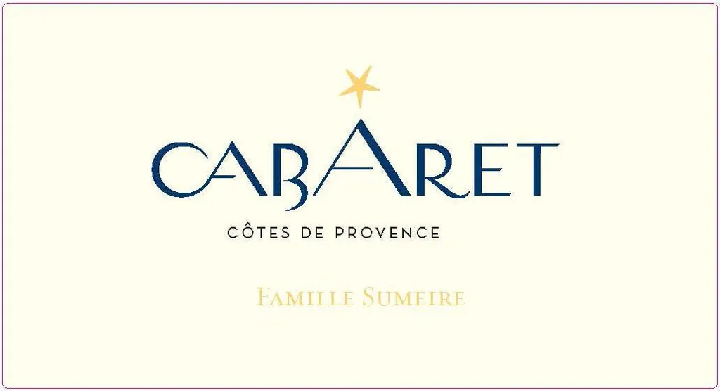 Cabaret Cotes de Prevence Rose Bottle
